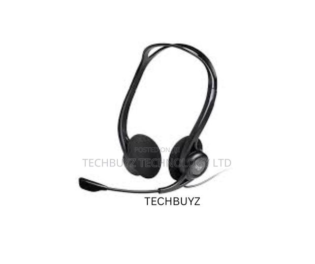 Logitech 960 Usb Headset - Black - 981-000100 - main view