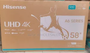 Hisense 58-Inch A6 Series Uhd Smart Tv.