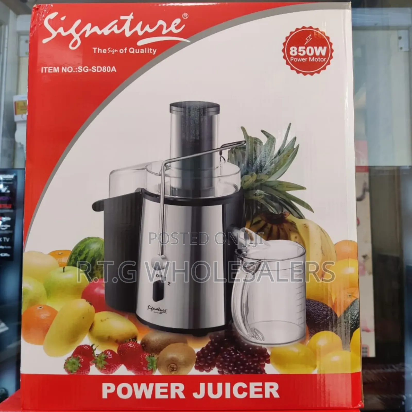 850w Signature Juice Extractor – Fast Powerful