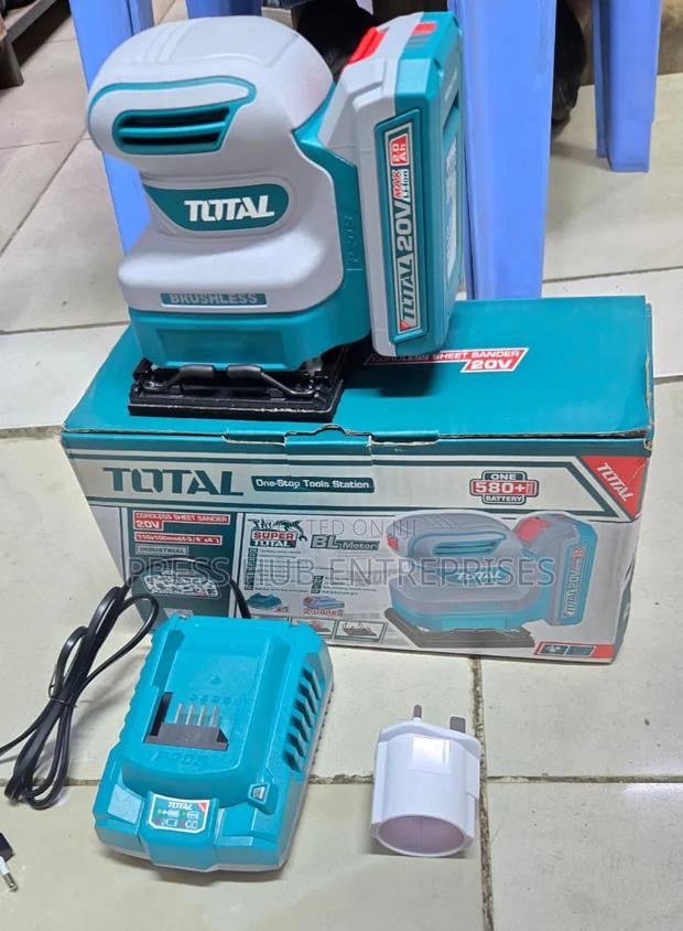Total Cordless Sheet Sander 20v