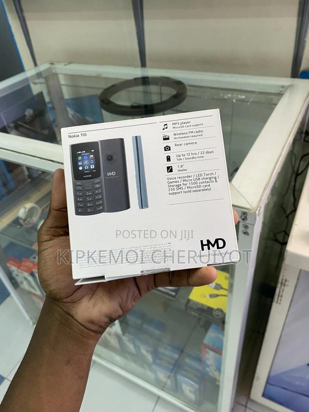 New Nokia 110 Black - thumbnail 2