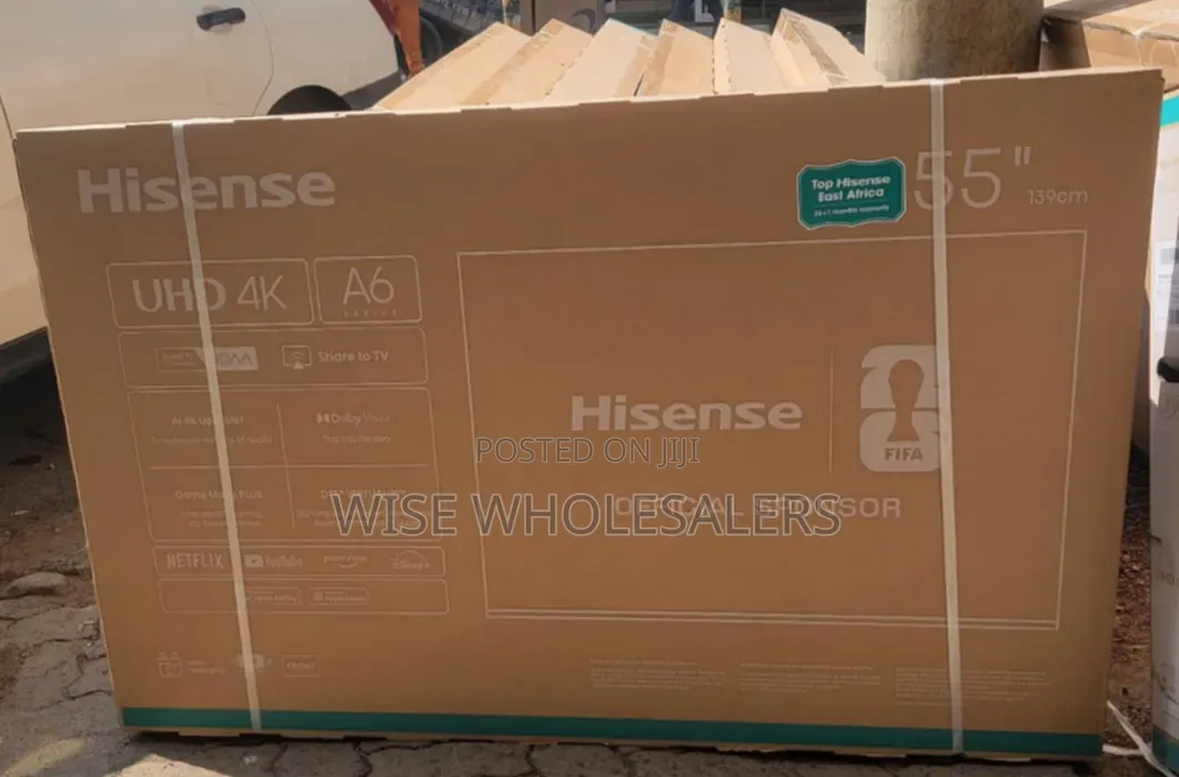 Hisense 55-Inch A6 Series Ultra Hd Smart Tv.
