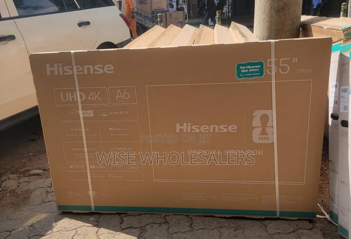 Hisense 55-Inch A6 Series Ultra Hd Smart Tv.