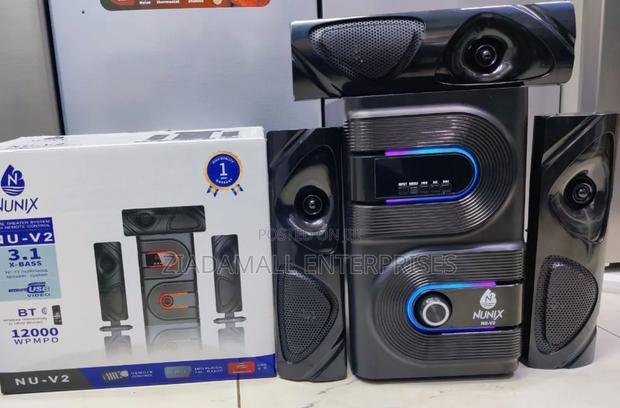 *Nunix 3.1 Woofer Nu V2 ,Deep Bass, Crystal-Clear Sound