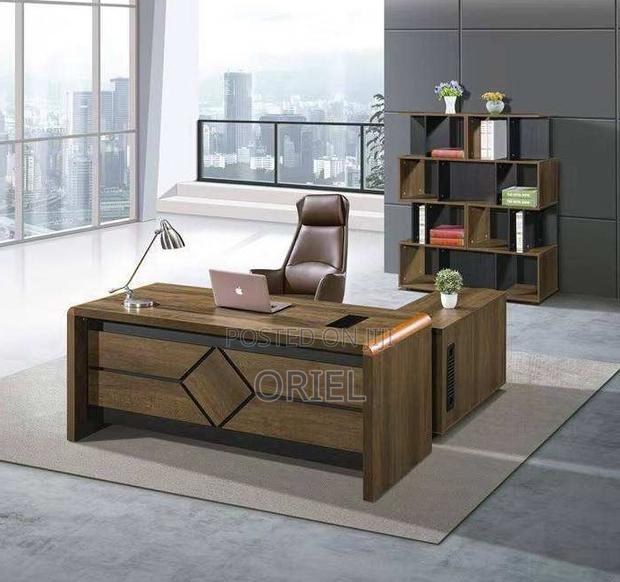 Office Desk : 1600cm Executive L-Shaped Office Desk - thumbnail 5
