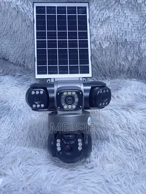 V380 Pro 3 Lens 4mp Solar Powered Camera