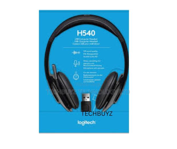 Logitech H540 Usb-a Headset With Noise Cancelling Mic - 981-000480 - main view