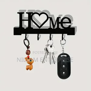 Wall Mounted Home Love Shape Key Holder Rack*
