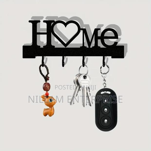 Wall Mounted Home Love Shape Key Holder Rack*