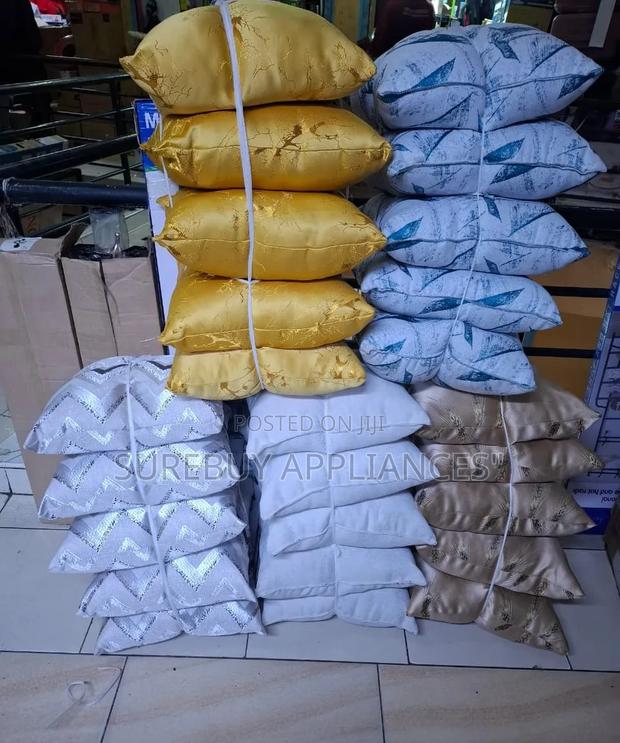Throw Pillows Set of 5pcs Soft Fibre Cushions for Sofa Bed