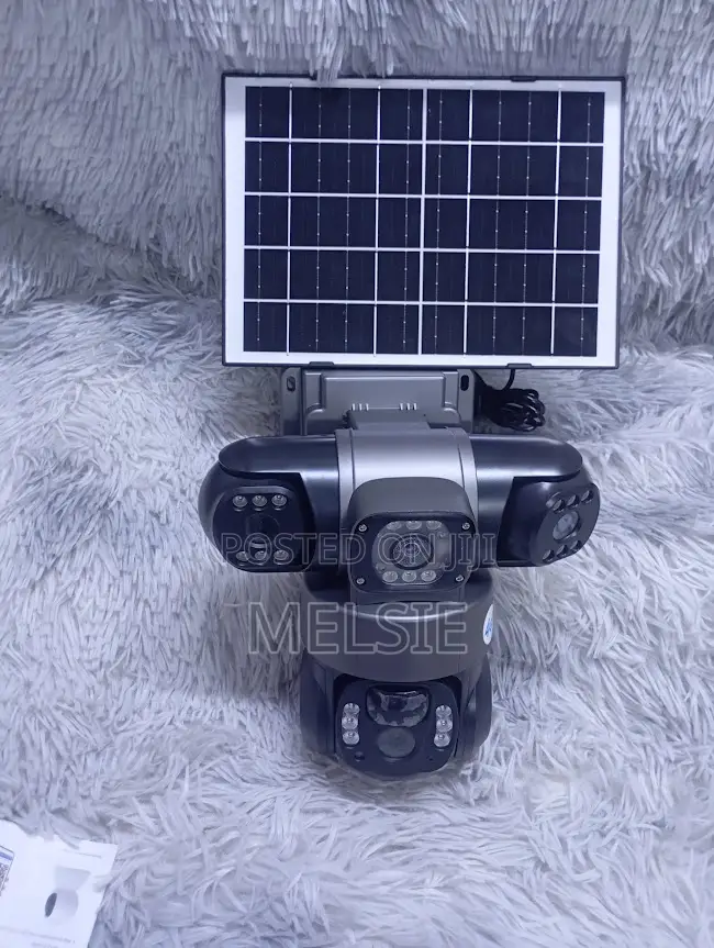 4g Sim Solar Camera V380 Pro 3 Lens
