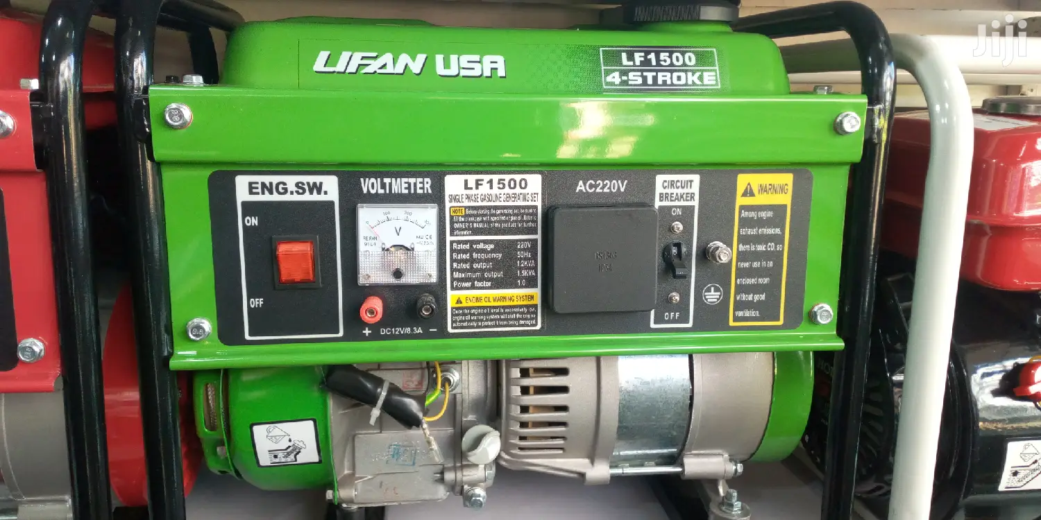 Original Lifan USA Generator 3.5kva Lf1500