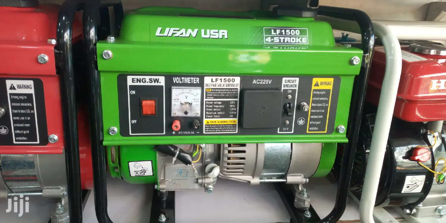 Original Lifan USA Generator 3.5kva Lf1500