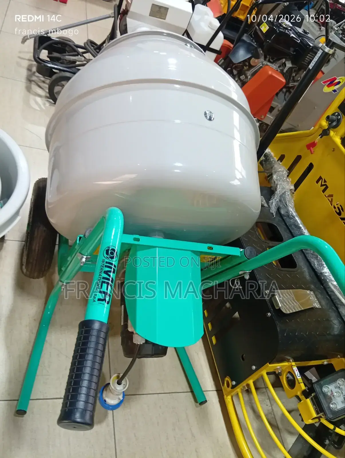 Electric Concrete Mixer