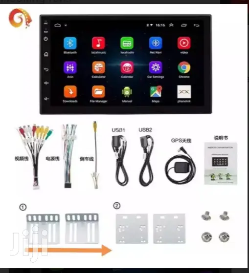 New Car Android Radio With Usb, Youtube, Bluetooth...