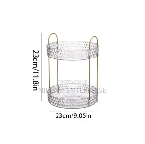 *360° Rotating Makeup Storage Rack