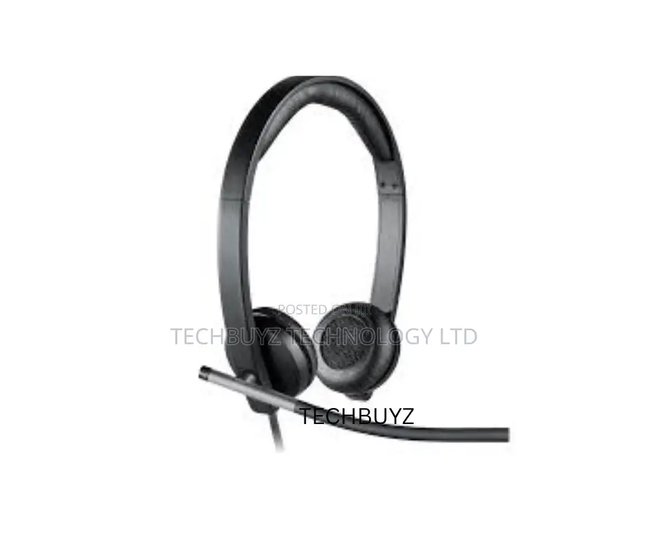 Logitech H650e Stereo Usb-a Headset With Noise Cancelling Mic - Black