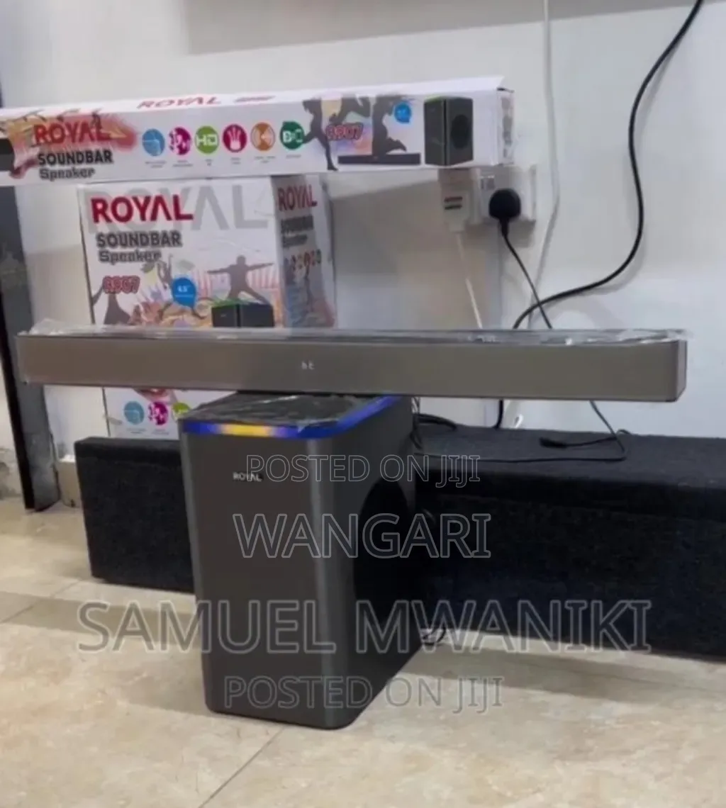 With Bluetooth Enabled Royal 907 Sound Bar