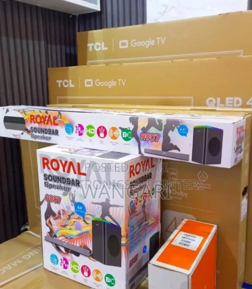 Powerful. Super Bass Royal 907 Sound Bar