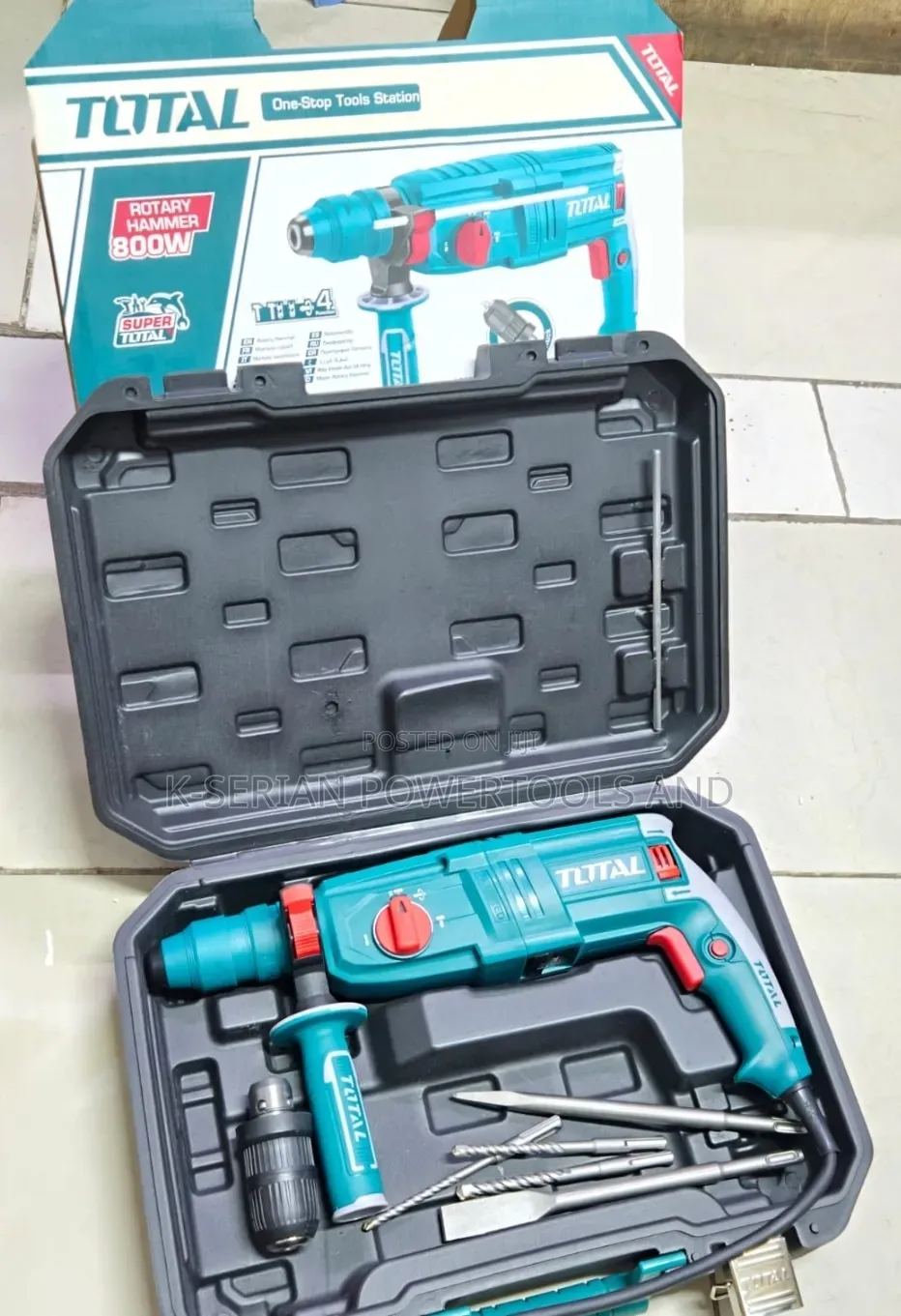 Total 800w Rotary Hammer / Professional Electric Powerful Rotary Hamer