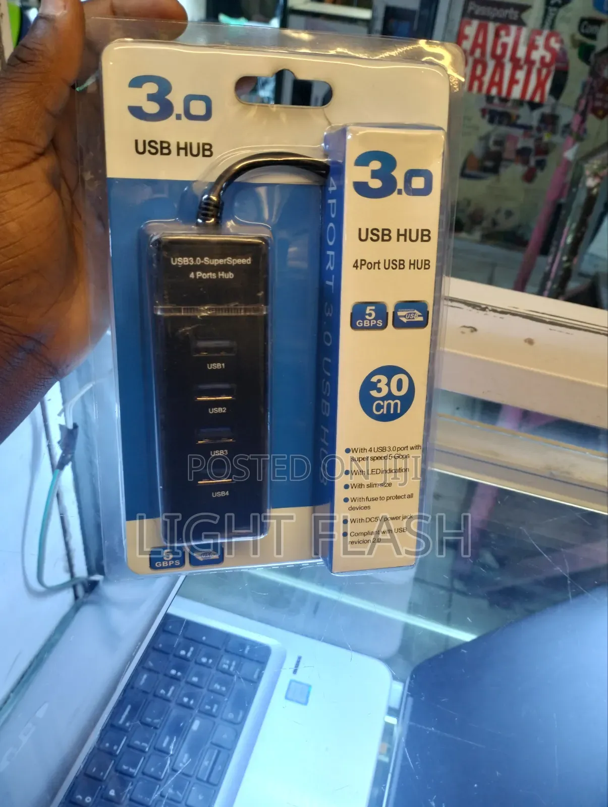 3.0 Usb Hub With 4 Ports