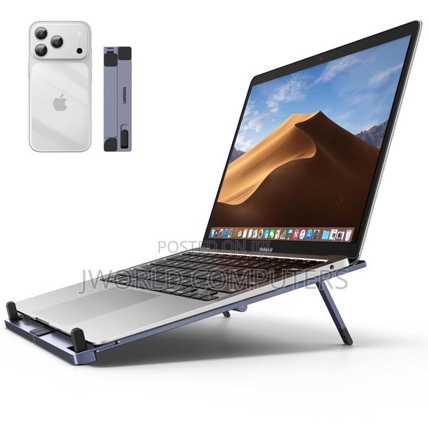 Ugreen Lp230 Desktop Laptop Stand (Silver) - thumbnail 3