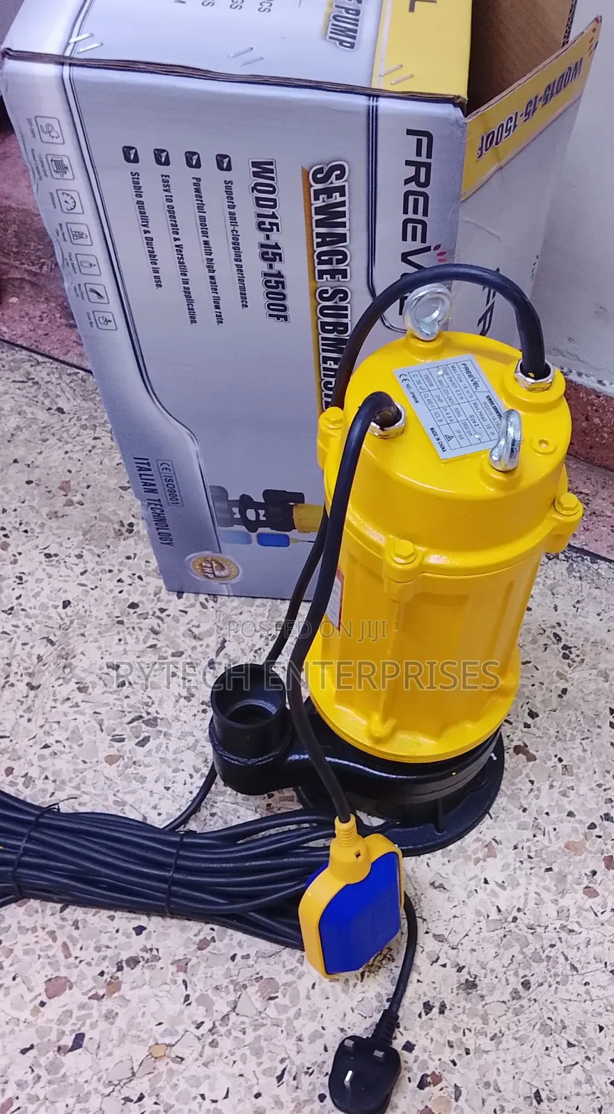 Freevel 2hp Sewage Submersible Pump