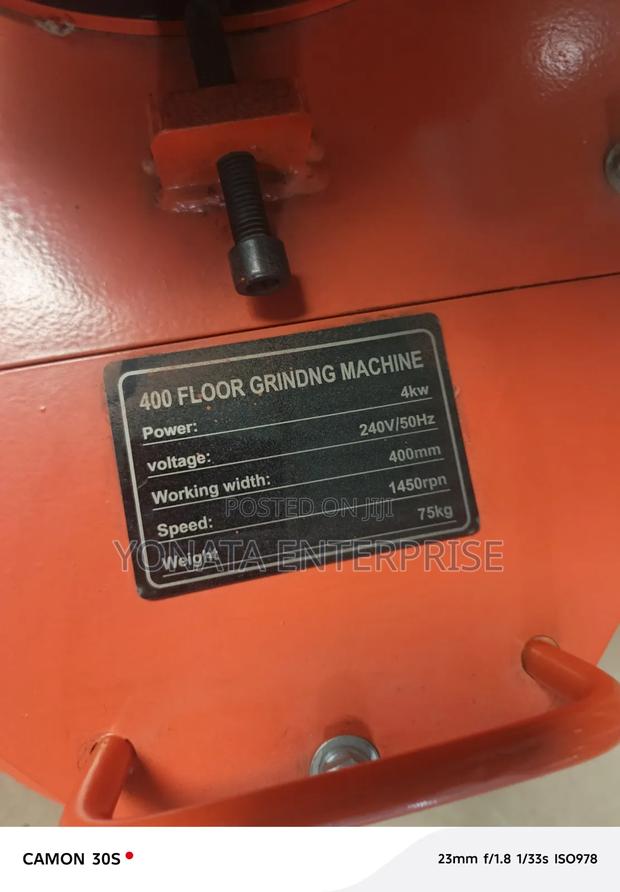 4kw Heavy Duty Floor Grinder Available - thumbnail 3