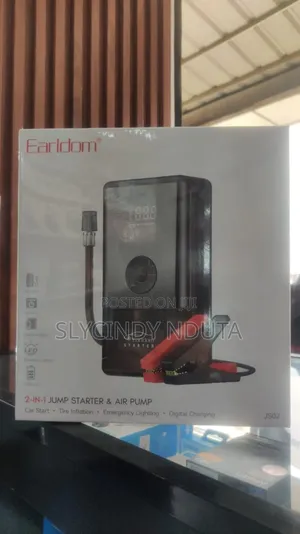 Earldom 2-in-1 Jump Starter Air Pump