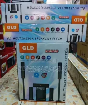 X Bas. 5speaker GLD 5.1 2303 Woofer. Remote