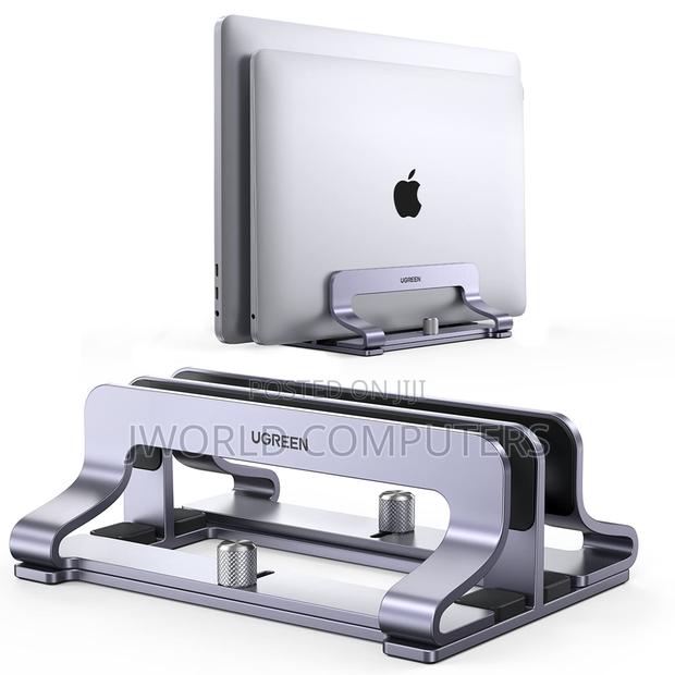 Ugreen Lp258 Vertical Laptop Stand (Dual-Slot) - thumbnail 2