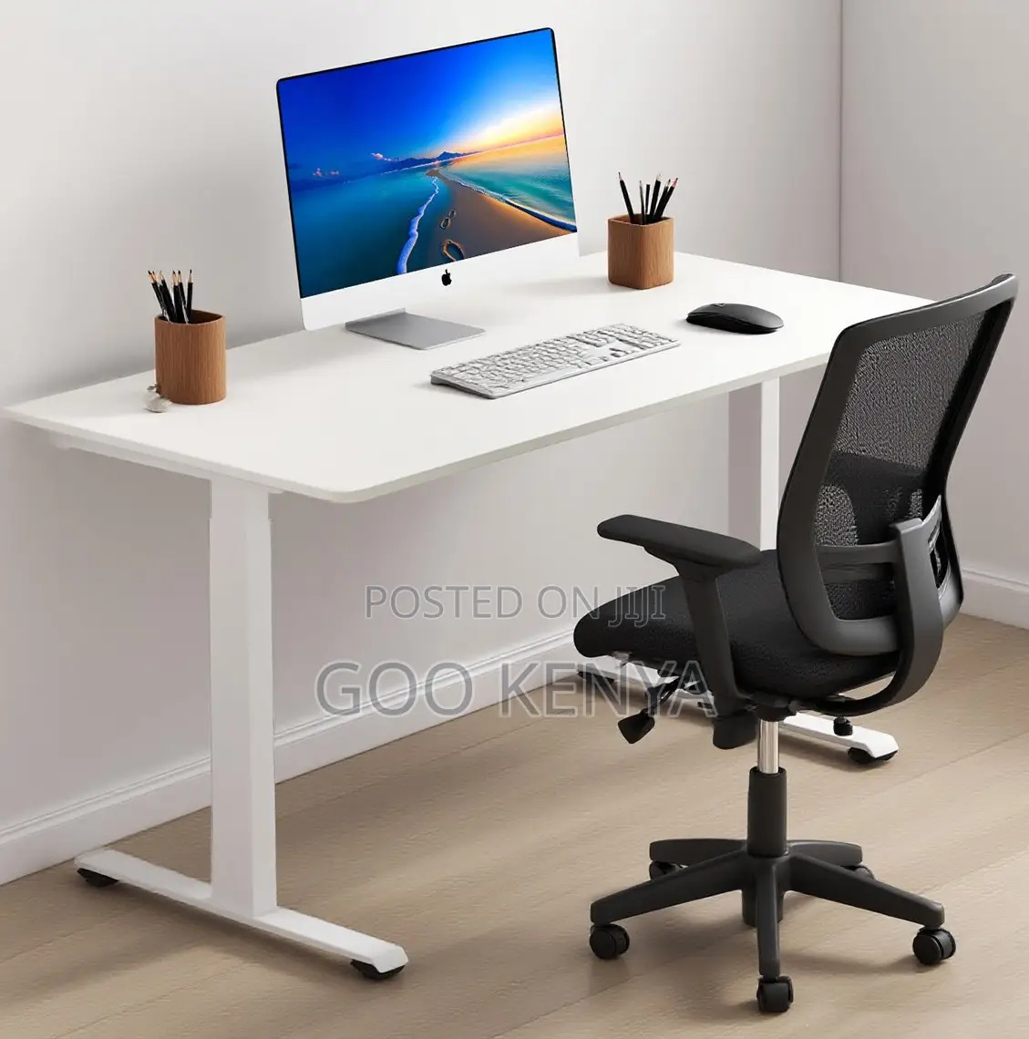 Home Office Desk; Modern Electric Height Adjustable Desk