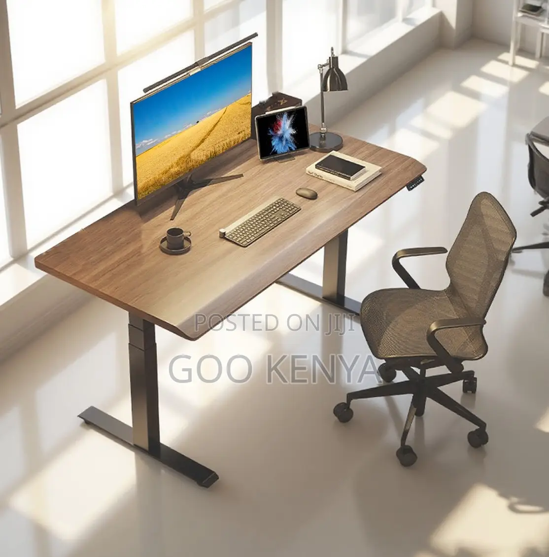 Home Office Desk; Modern Electric Height Adjustable Desk