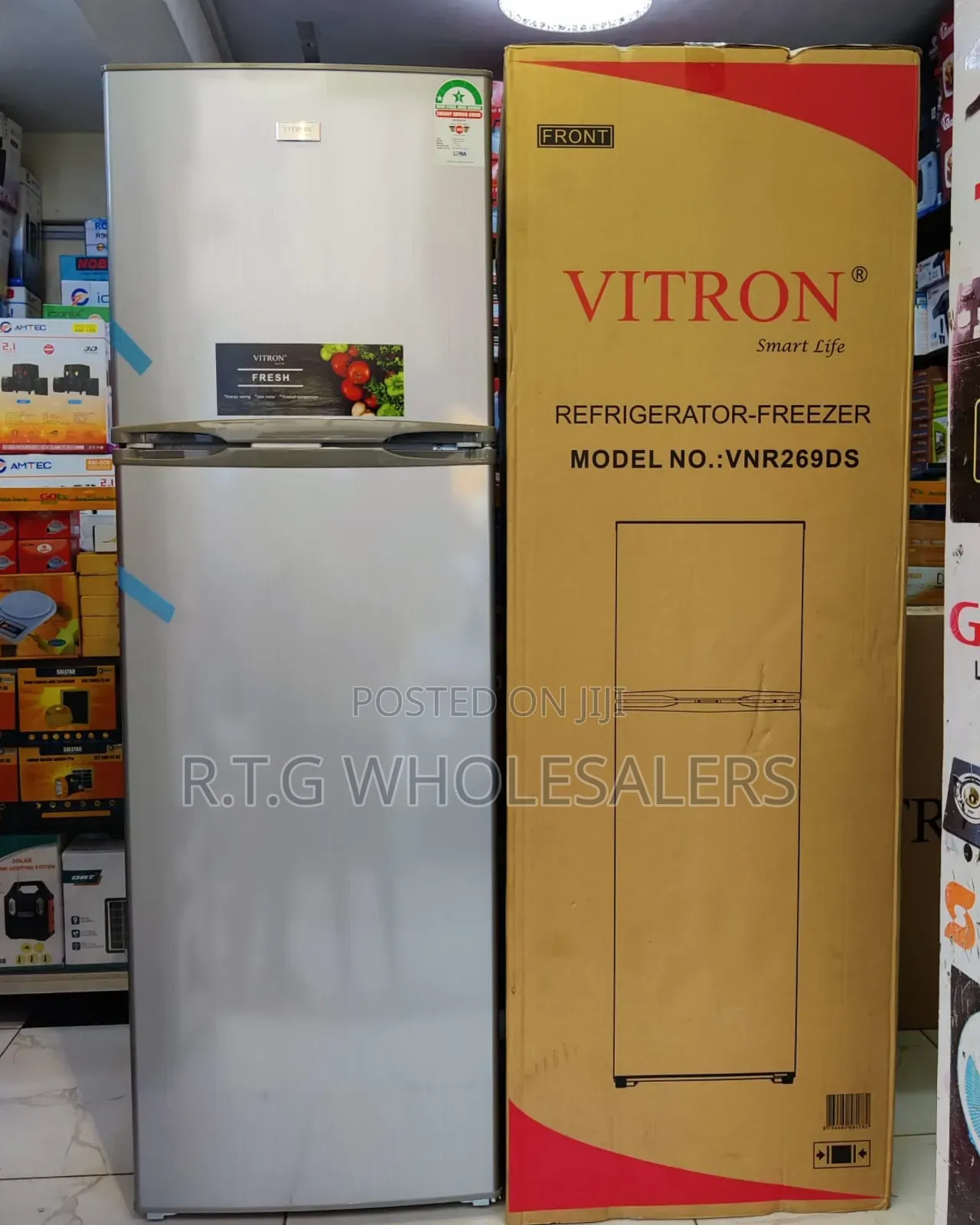 Vitron 269l Frost Free Fridge – Energy Saving