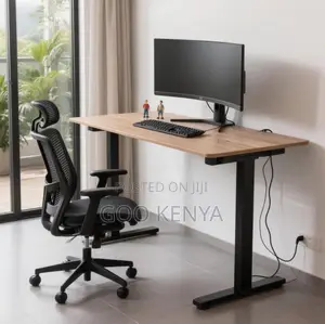 Home Office Desk; Modern Electric Height Adjustable Desk