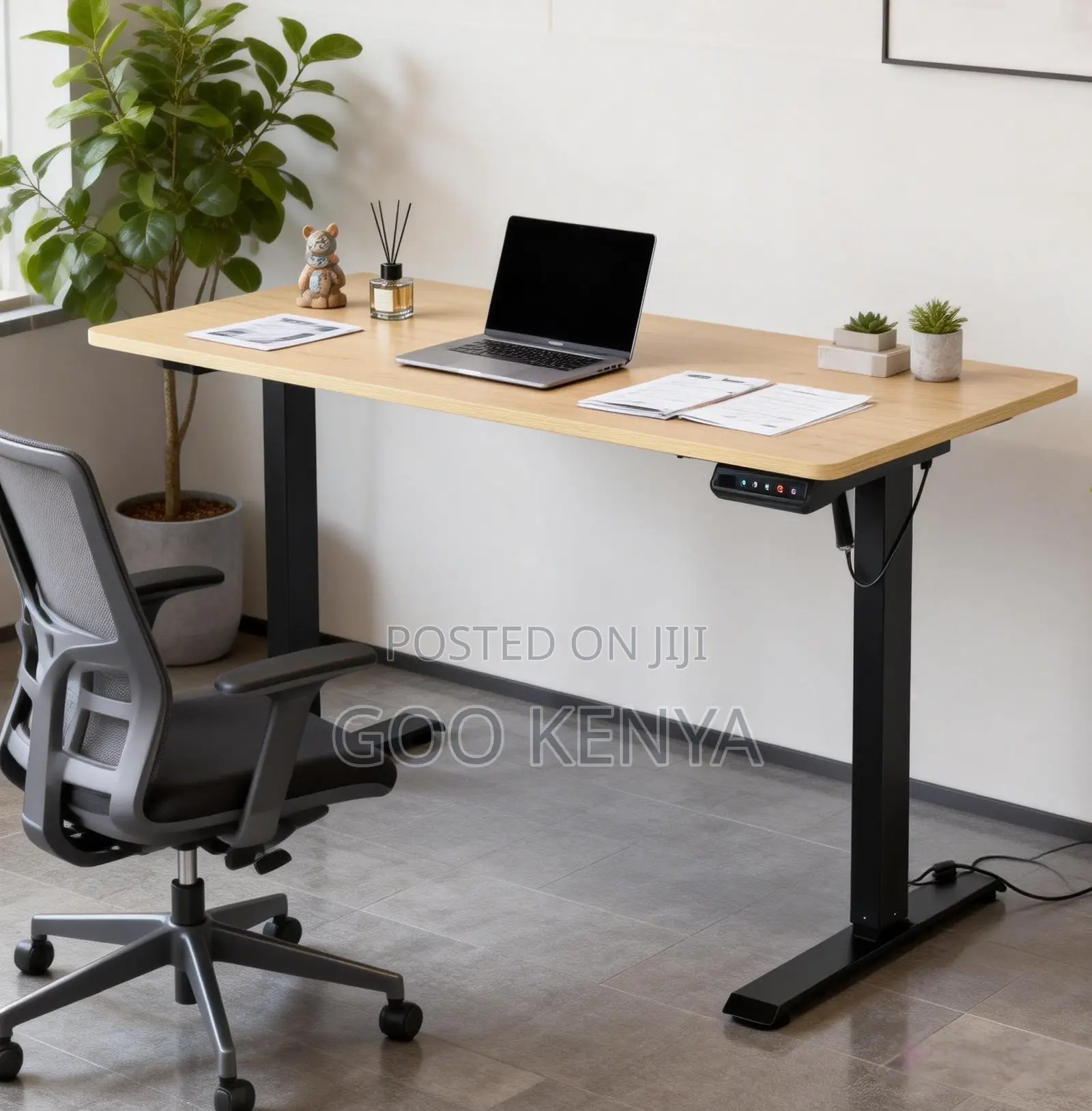 Home Office Desk; Modern Electric Height Adjustable Desk
