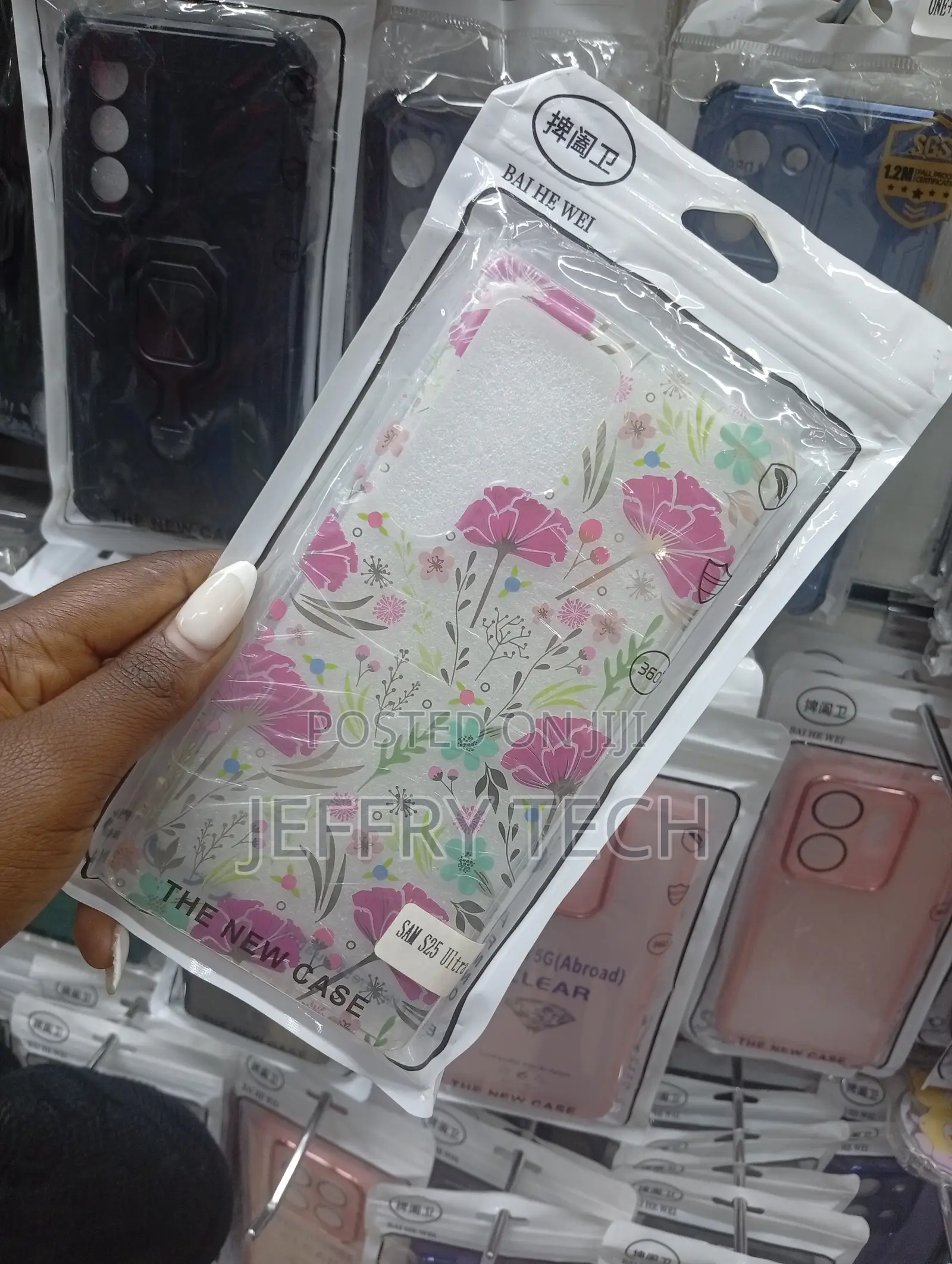Clear Phone Case Designed for the Samsung Galaxy S25 Ultra.