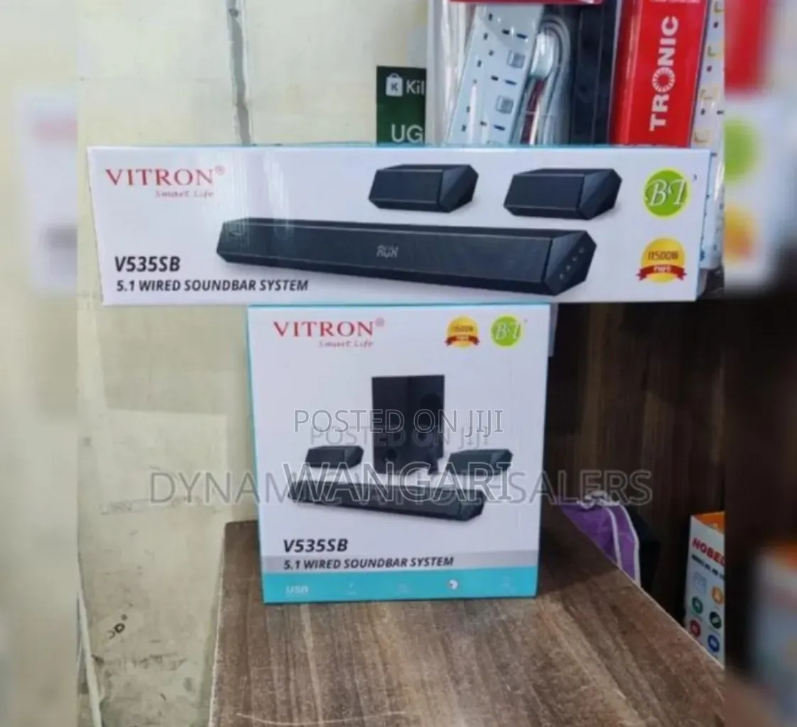 X Bass With Remote Vitron Sound Bar V535