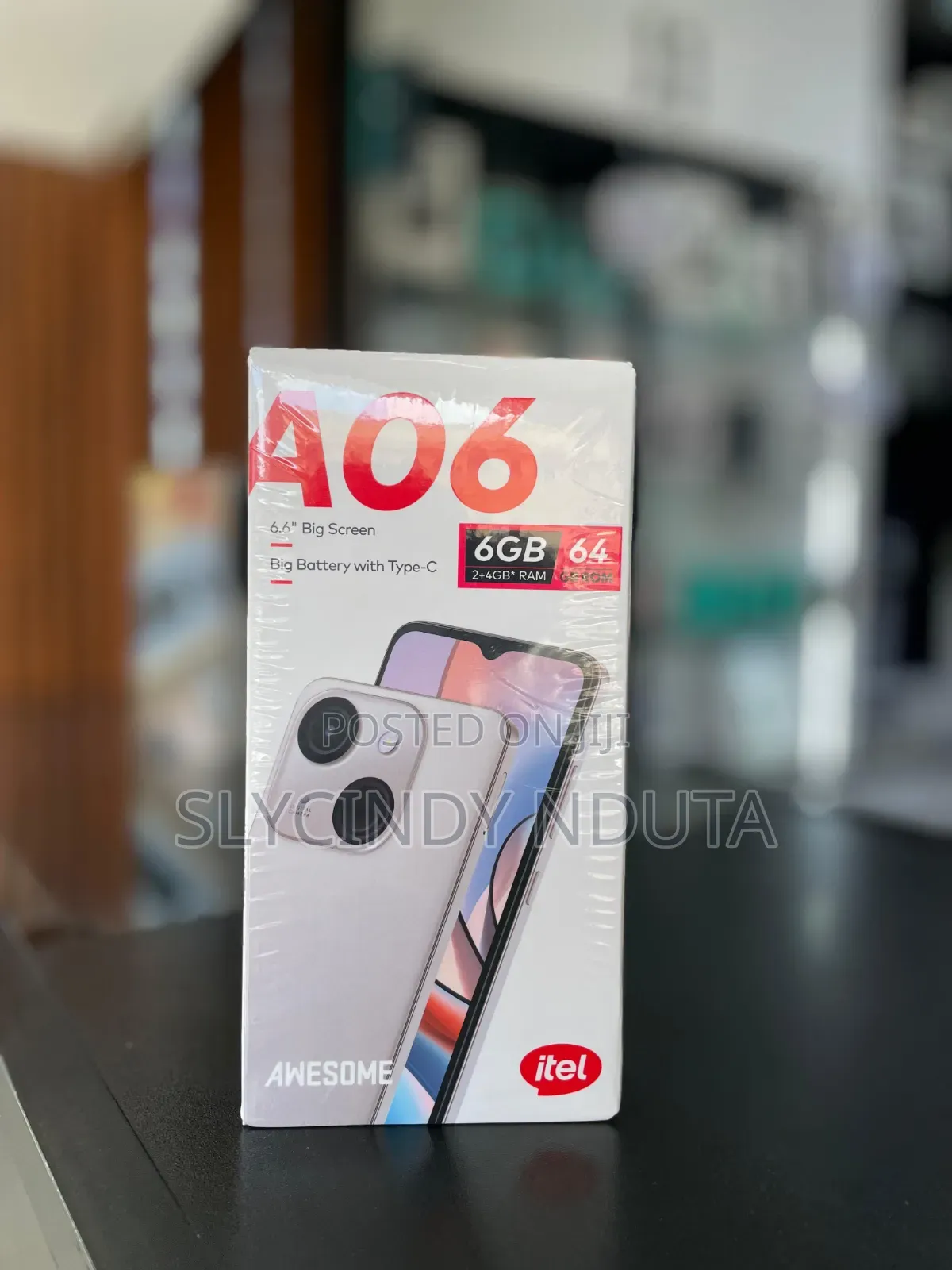 New Itel A06 64 GB Gold