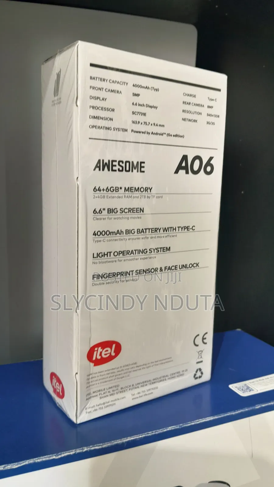 New Itel A06 64 GB Gold