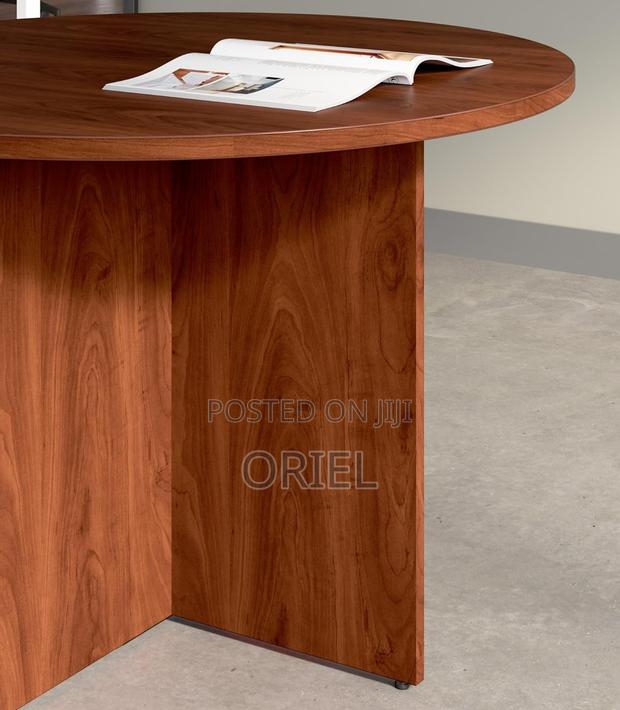 Office Table : Office 4-Seater Round Meeting Table - thumbnail 16