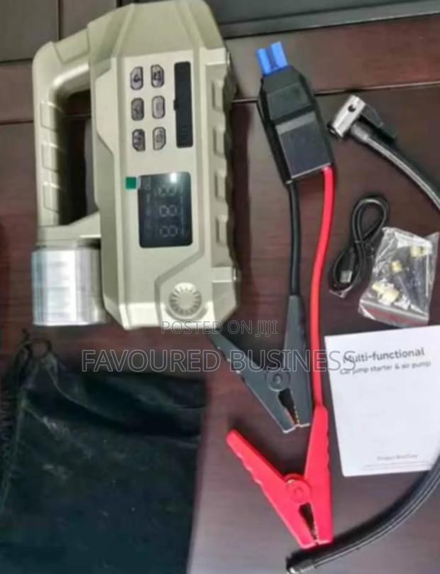 Approved Digital Jump Starter With Adjustable Flash Light