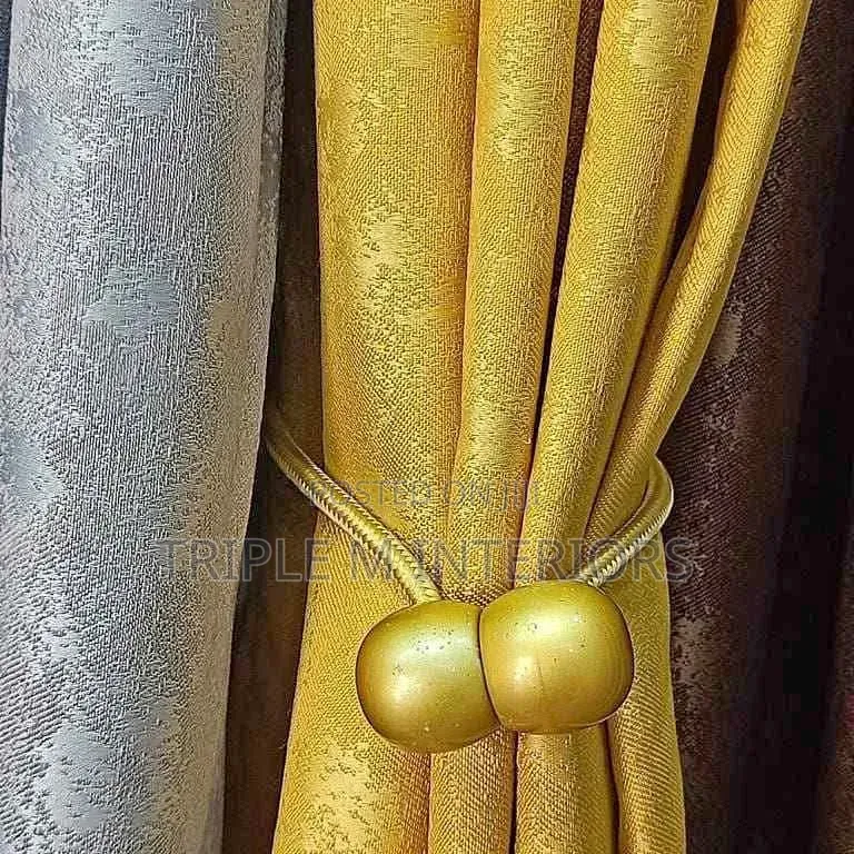 Elegant Home Curtain Tieback Set