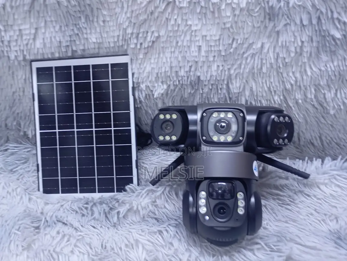 V380 Pro 4mp Solar Security Camera