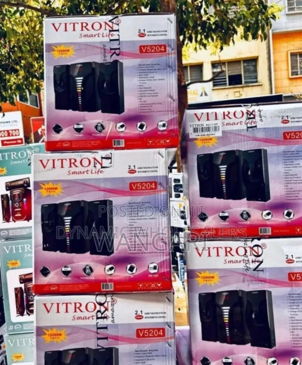 Black Vitron Woofer High Quality 2.1ch