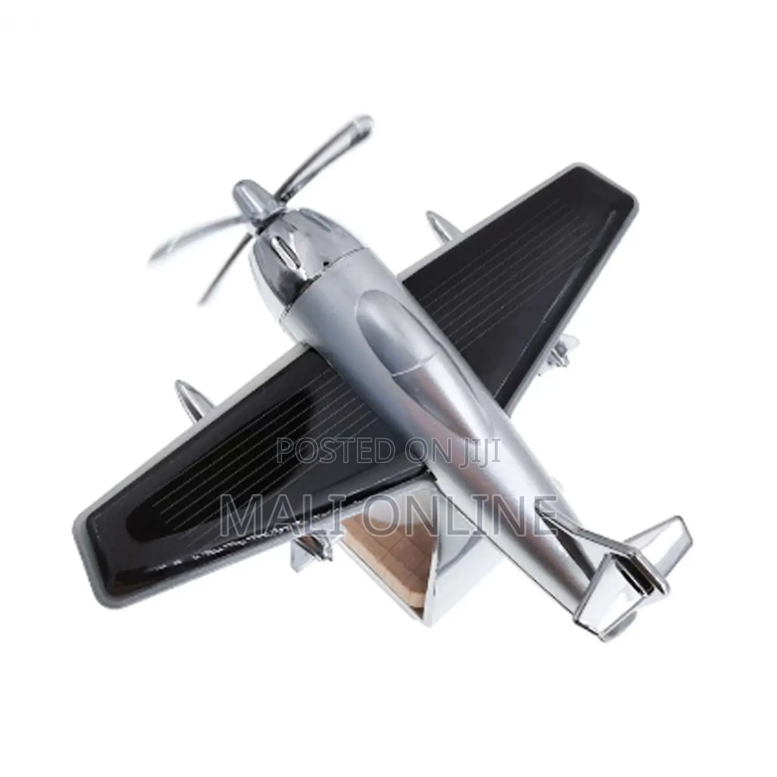 Solar Powered Car Air Freshener Rotating Airplane Interior Decor
