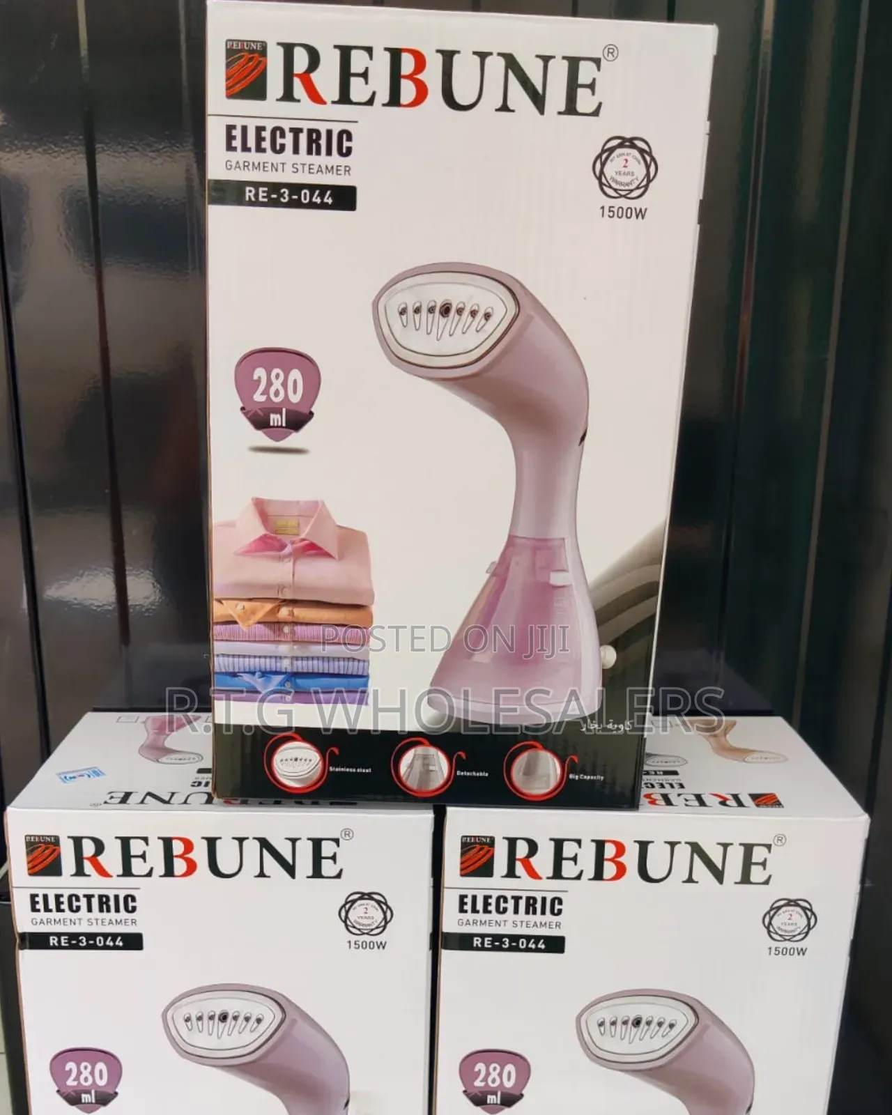 Rebune Portable Clothes Steamer for Home Travel