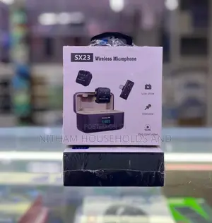 Sx23 Wireless Microphone 
With Type C Lightning Connectors