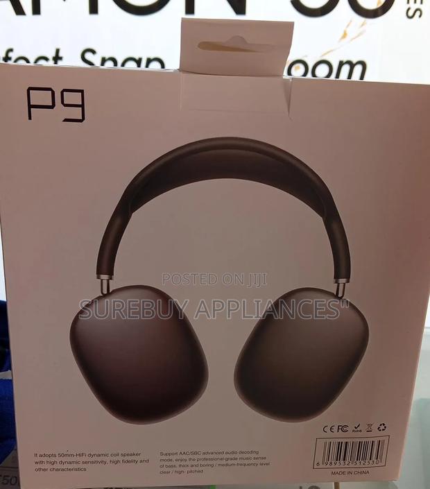 P9 Bluetooth Headphones With – Wireless Over-Ear Headset