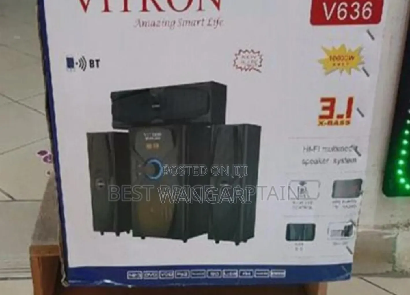 Quality Restocked Vitron V636 Woofer 3.1. New One
